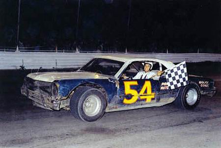 Flat Rock Speedway - Fran Harden 1970 From Brain Norton